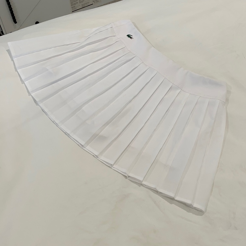 Lacoste pleated tennis skirt